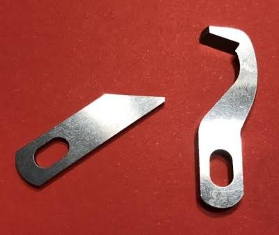 Overlock-Ersatzmesser (Ober-/Untermesser)